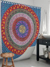 Upgrade your bathroom with our Colorful Mandala <a href="https://canaryhouze.com/collections/shower-curtain" target="_blank" rel="noopener">Shower Curtain</a> and Hooks. Featuring a modern and stylish mandala design, this shower curtain will transform the look of your bathroom. With easy to use hooks included, give your bathroom a new and vibrant look effortlessly.