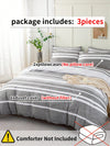 Colorful Dreams: 3-Piece Polyester Printed Duvet Cover Set(1*Duvet Cover   2*Pillowcases, Without Core)