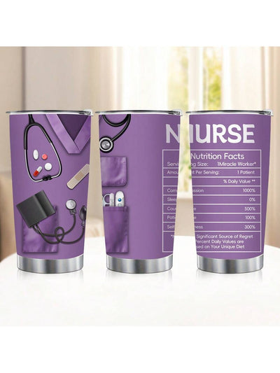 Stainless Steel Nurse Practitioner Travel Tumbler: The Perfect Appreciation Gift for Nursing School Graduates and Nurses Week Gifts