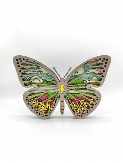 Enhance the beauty of your home and office with our Creative Wooden Carved Butterfly <a href="https://canaryhouze.com/collections/wooden-arts" target="_blank" rel="noopener">Ornament</a>. The intricate design and high-quality wood add a touch of elegance to any space. Perfect as a gift or for your own decor needs.