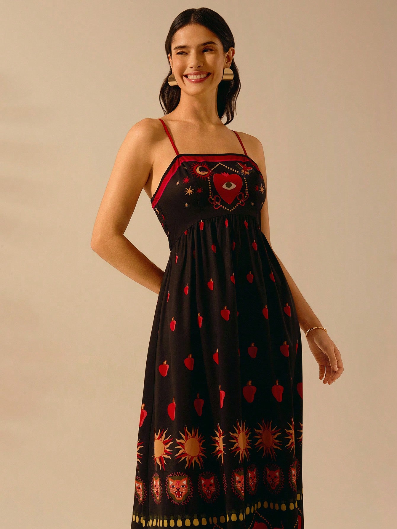 Boho Chic Tropical Print Halter Maxi Dress Embrace Summer Vibes! Boho Chic Tropical Print Halter Maxi Dress Embrace Summer Vibes!