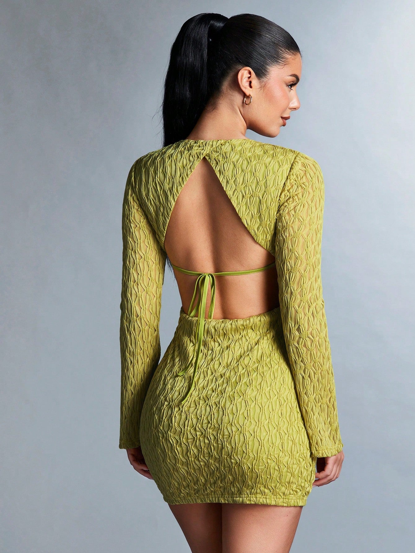 Chic Backless Bodycon Dress