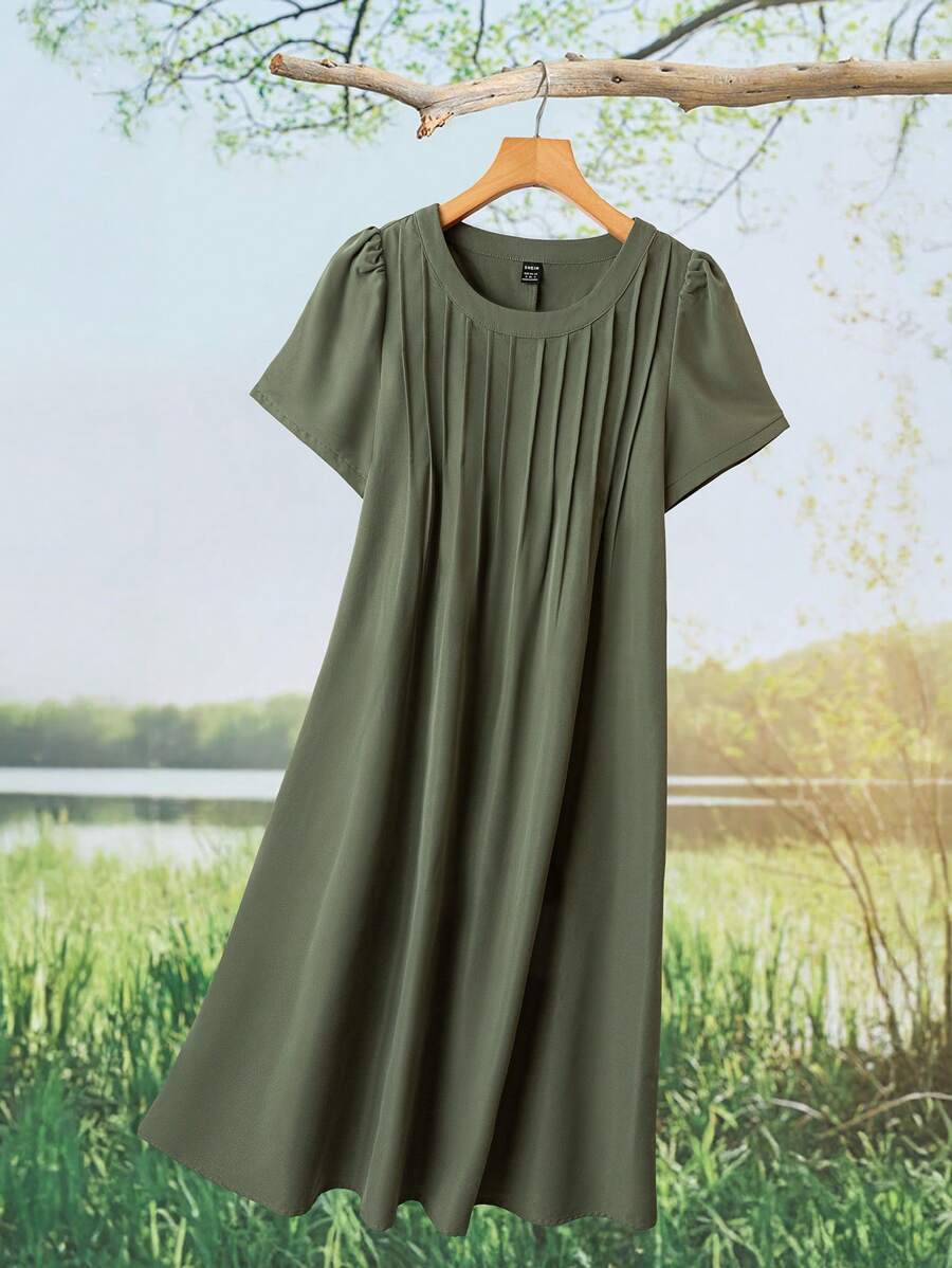 Chic Rustic Ease Women's Midi Dress - Perfect Summer Casual Outfits an   Canary Houze