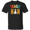 Beagle Mom, Retro Beagle, Beagle Dog Mom, Beagle Dog Unisex T-Shirt