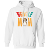 Beagle Mom, Retro Beagle, Beagle Dog Mom, Beagle Dog Pullover Hoodie