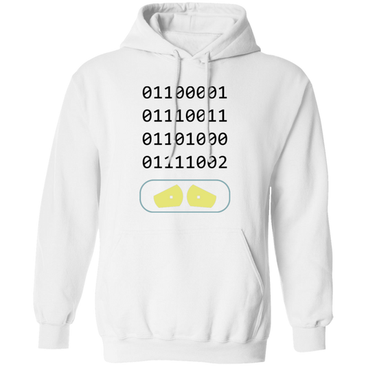 Binary Number, Number 0 And Number 1, Love Binary Pullover Hoodie