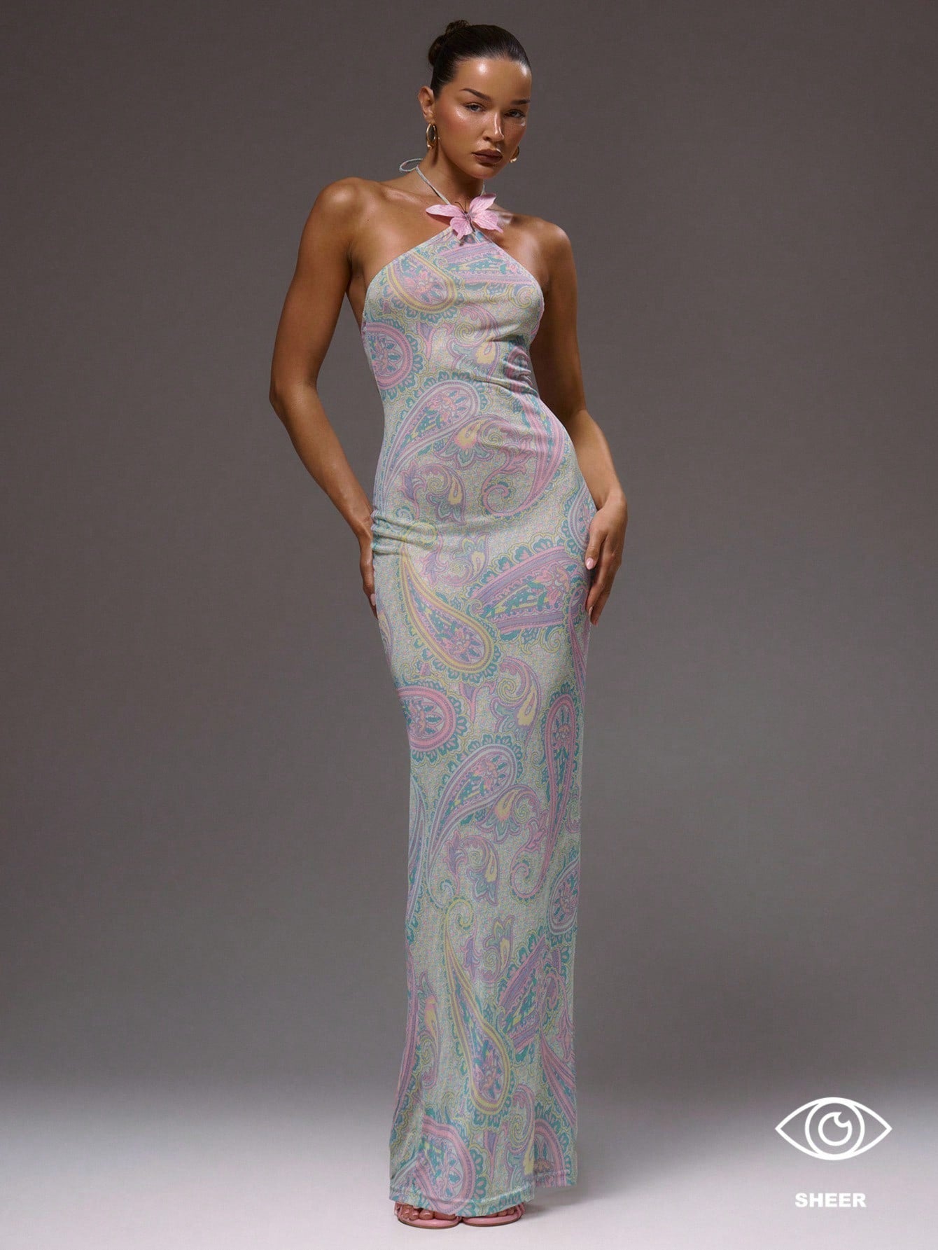 Elegant Butterfly Detail Maxi Dress for Summer Vacations and Special O –  Canary Houze
