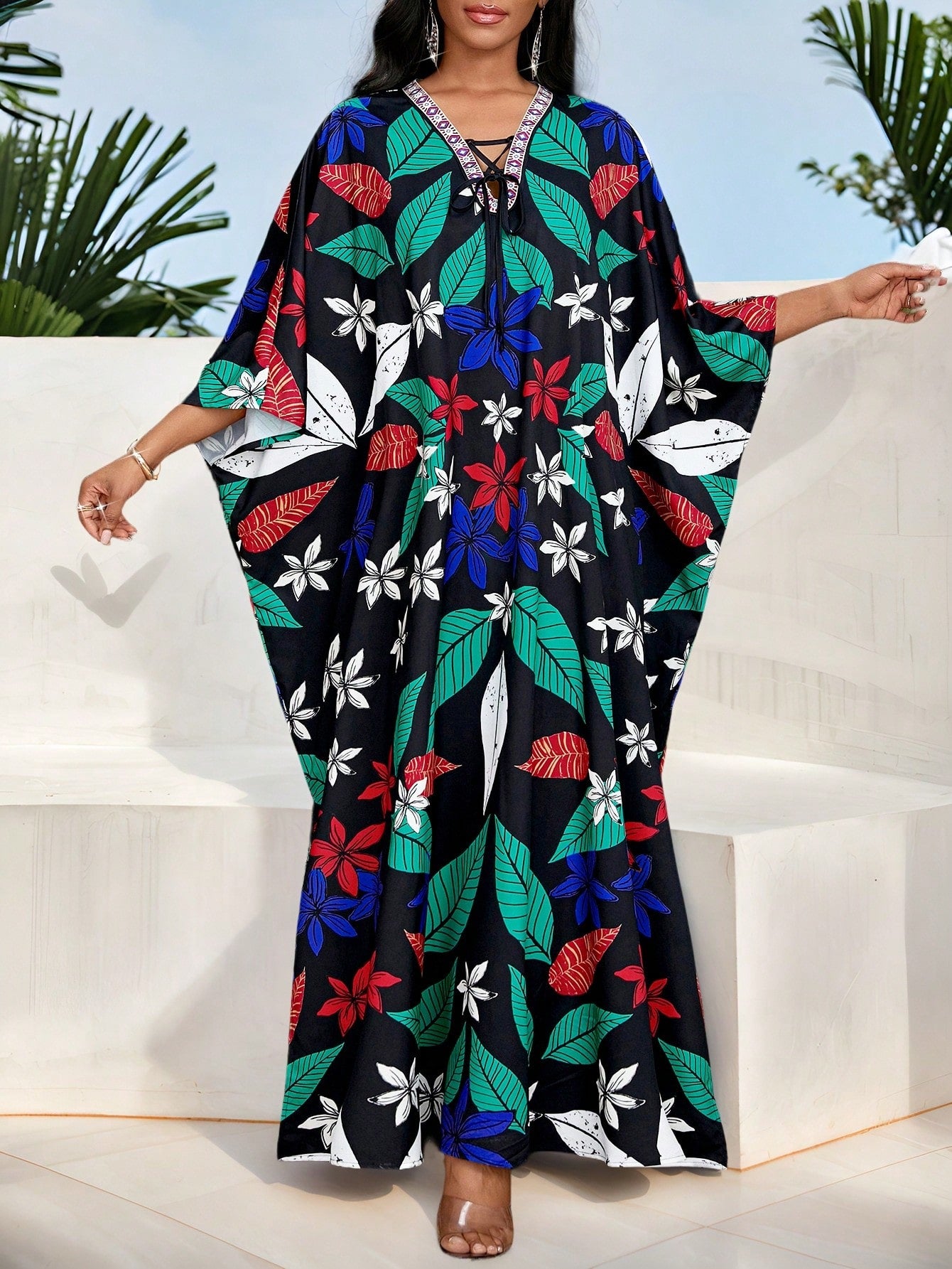 Casual Dresses Tropical Print Long Dresses White Tropical Print Cut Out Maxi Dress All Dresses Red Casual Dresses Tropical Print Long Dresses White Tropical Print Cut Out Maxi Dress All Dresses Red