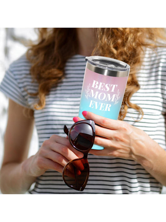 Best Mom Ever Insulated Tumbler: The Perfect Birthday Gift from Daughter