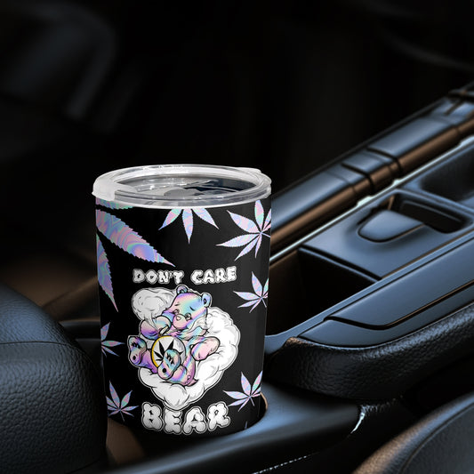 Adorable 20oz Bear Pattern Tumbler: The Perfect Stainless Steel Coffee Cup for Bear Lovers!