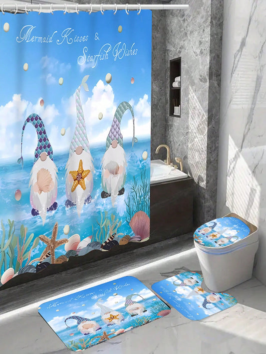 Transform your bathroom with our Complete Bathroom Makeover set! This waterproof <a href="https://canaryhouze.com/collections/shower-curtain" target="_blank" rel="noopener">shower curtain</a> and matching accessories, including toilet covers, bath mats, and non-slip rug, will elevate your space with style and function. Enjoy a worry-free shower experience and add comfort and safety to your daily routine.
