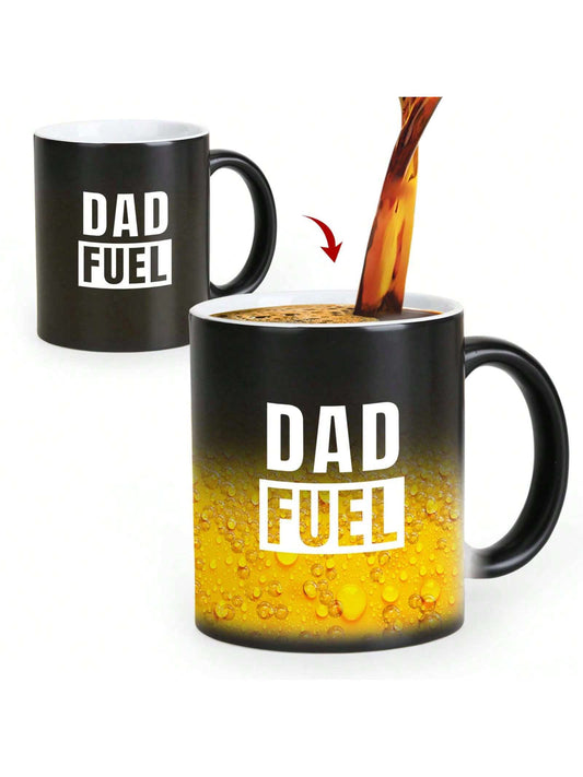 Experience the magic of the Dad Fuel Color Changing <a href="https://canaryhouze.com/collections/mug" target="_blank" rel="noopener">Mug</a>! Perfect for any dad, this mug changes color with hot liquids, revealing a fun and quirky design. Made with high-quality materials, it's the ideal gift for the best dad in your life. Start your day with a smile and a warm cup of Dad Fuel.
