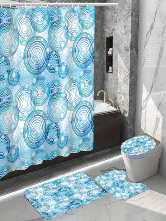 Transform your bathroom with our Complete Bathroom Makeover Set. Our waterproof <a href="https://canaryhouze.com/collections/shower-curtain" target="_blank" rel="noopener">shower curtain</a>, toilet covers, and bath mats will elevate your bathroom's style while providing functionality and durability. Comes with everything you need for a refreshed and modern bathroom. Upgrade now and enjoy a new level of comfort.