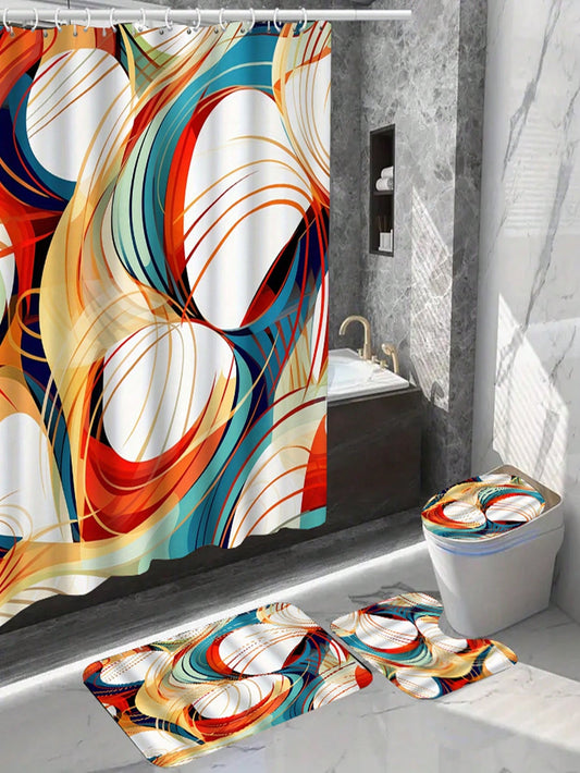 Create the perfect oasis in your bathroom with our Complete Bathroom Decor Set! This set includes a waterproof <a href="https://canaryhouze.com/collections/shower-curtain" target="_blank" rel="noopener">shower curtain,</a> toilet covers, bath mats, and more for a cohesive look and functionality. Keep your bathroom clean and stylish with this all-in-one set.