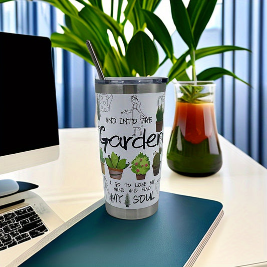 Our 20oz stainless steel plant tumbler is the perfect solution to stay hydrated on the go! Featuring an insulated construction for maximum temperature retention, this water bottle is perfect for plant lovers and travel enthusiasts alike. Enjoy maximum hydration with your favorite plants!