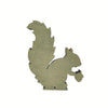 Exquisite Wood Carved Animal Squirrel Desktop Decoration: A Creative Multi-layered Craft for Your Home
