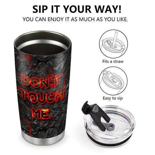 Introducing the Spooky Delights Pumpkin Coffee Tumbler, perfect for all your cold coffee needs! With its 20oz stainless steel design and insulated walls, your drink will stay perfectly chilled for all-season sipping. The skull and pumpkin design make it the ideal gift for all skull lovers and friends.