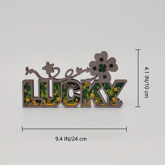 Lucky Wooden Art Night Light: A Blessing for Your Bedroom Décor and New Year Gift