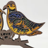 Enchanting Turtledove 3D Wooden Carving: A Delightful Home Decoration and Artistic Night Light