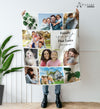 Personalized Photos Blanket, Custom Picture Blankets Gift, Gift For Family BL24
