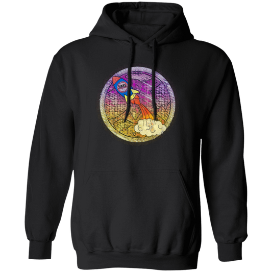 Cool Planet Space Shuttle Gift Pullover Hoodie