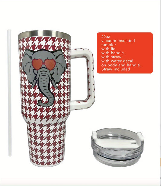 This Elephant Stainless Steel Tumbler is the perfect gift for the educator in your life! It is insulated to keep drinks hot or cold for hours and is incredibly durable and reusable. Its stainless steel construction makes it safe for any environment, perfect for teachers!