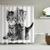 Make a statement and transform your bathroom with our Funny Cat Shower Curtain. Our waterproof curtain features a whimsical, attention-grabbing design that will leave your guests thirsty for more. Whether you’re an animal lover or just looking to liven up your décor, this curtain is sure to be the standout of your bathroom.