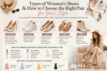 Types Of Women’s Shoes And How To Choose The Right Pair For Your Style