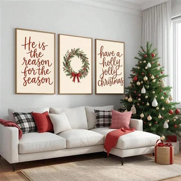 Christian Christmas Canvas Wall Art for a Meaningful Home