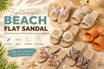 Why Lightweight Beach Flat Sandals Are the First Thing Smart Travelers Pack