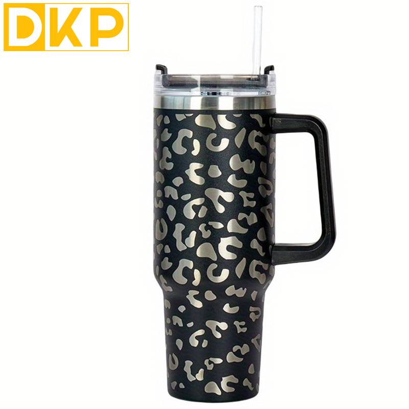 The Leopard Tumbler 40oz is the perfect choice for any outdoor adventure. This portable car tumbler is leakproof and offers 40oz of capacity, allowing you to stay hydrated during long trips. Its perfect for camping, traveling, and other outdoor activities.
