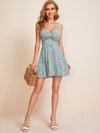 Daisy Dreams: Twist Peekaboo Front Tie Back Floral Sundress