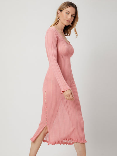 Unity Viscose Fitted Sweater Dress - Your Perfect Fall Wardrobe Staple