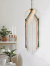 Bohemian Elegance: Woven Tassel Wall Hanging