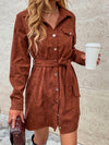 Button Front Shirt Dress: Your Casual Autumn Essential