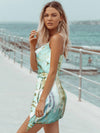 Ethereal Tie-Dye Wrap Hem Dress: Embrace Boho-Chic Style