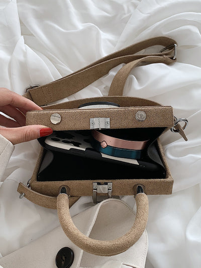 Capture Every Moment in Style with the Mini Camera Design Box Bag