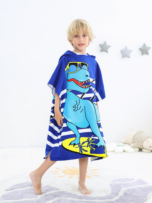 Introduce your child to bath time fun with our Dino-Mite Kids <a href="https://canaryhouze.com/collections/towels" target="_blank" rel="noopener">Bath Towel</a> featuring a playful cartoon dinosaur design. Made of soft, absorbent material, this towel will quickly become a favorite for both kids and parents. Keep your child warm and dry while providing an enjoyable bath experience.