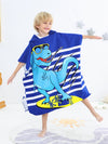 Dino-Mite Kids Bath Towel: Fun Cartoon Dinosaur Design