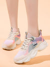 Multicolor Lace-Up Front Running Shoes for Women - Run in Style with Shein