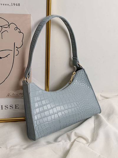 Crocodile Chic: Embossed Bag for Every Occasion