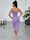 Solid Color Ribbed Knit Bodycon Dress: A Must-Have for Your Wardrobe!