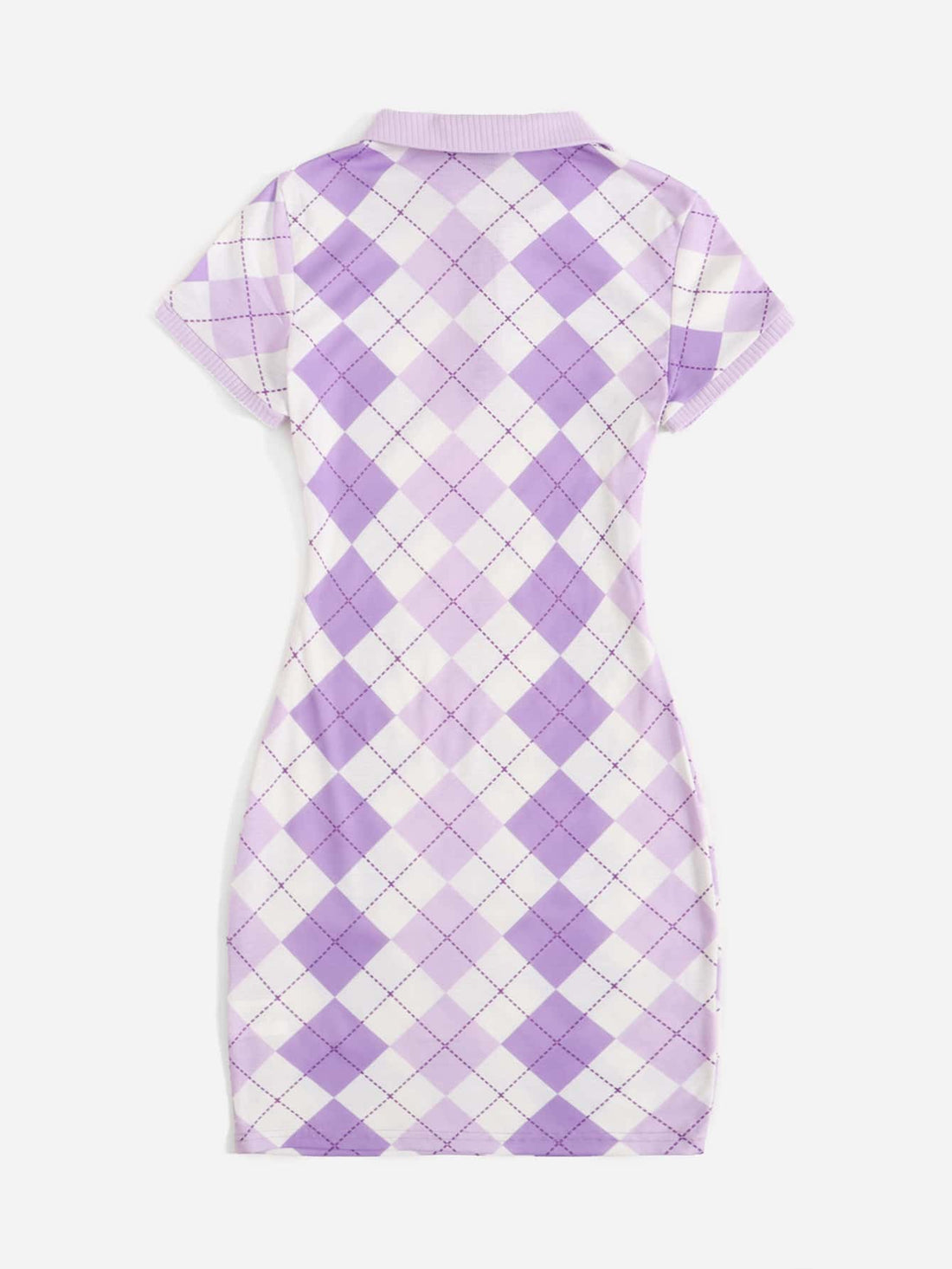 This Argyle Pattern Polo Dress effortlessly combines style and versatility for every occasion. Featuring a classic argyle pattern, this dress adds a touch of sophistication to any outfit. Made with high-quality materials, it ensures both comfort and durability. Elevate your wardrobe with this must-have piece.
