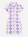 Argyle Pattern Polo Dress: Effortless Style for Every Occasion