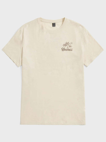 Experience ultimate relaxation in our Chill Out in Style Men's T-Shirt. Featuring a trendy coconut tree and letter print design, this shirt is perfect for a day of relaxation at the beach or a casual outing with friends. Made with high-quality materials, it offers both style and comfort in one versatile piece.