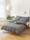 Soft and Simple Tufted Duvet Cover Set: Pure Comfort for Your Bedroom