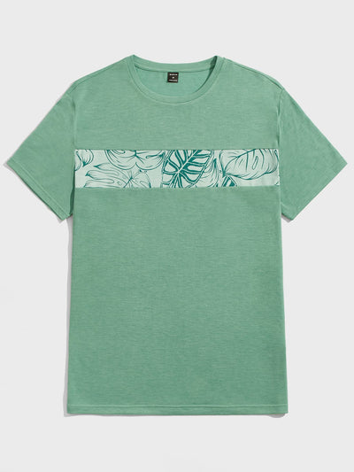 Upgrade your wardrobe with this versatile Men's Knitted Leaf Design Short Sleeve T-Shirt. Whether you're hitting the beach or just hanging out, this shirt is perfect for any casual occasion. The knitted leaf design adds a stylish touch while the short-sleeves keep you cool on warmer days. Ideal for beach and surfing activities too.