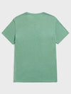 Men's Knitted Leaf Design Short Sleeve T-Shirt: Perfect for Casual, Beach, and Surfing