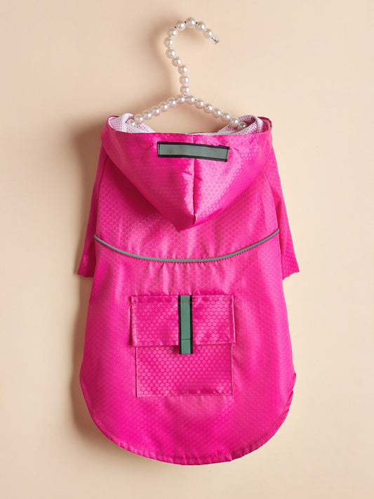 This Candy-Colored Korean Style Hooded Dog Raincoat is designed to keep your Bichon Frise dry and stylish. With its vibrant colors and unique design, this raincoat not only provides protection from the rain but also adds a touch of fashion to your dog's wardrobe. Keep your furry friend comfortable and dry, while making a fashion statement with this raincoat.