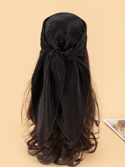 Chic Pleated Scarf: Your Must-Have Accessory for Daily Life, Outdoor Adventures, and Traveling